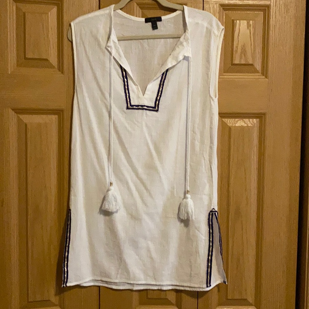 J. Crew swimsuit coverup tunic